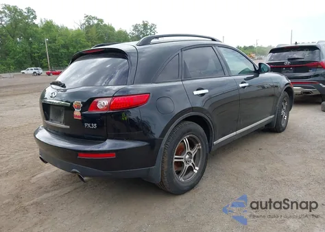 2006 Infiniti Fx35 z USA, uszkodzony, nr VIN JNRAS08W56X204302